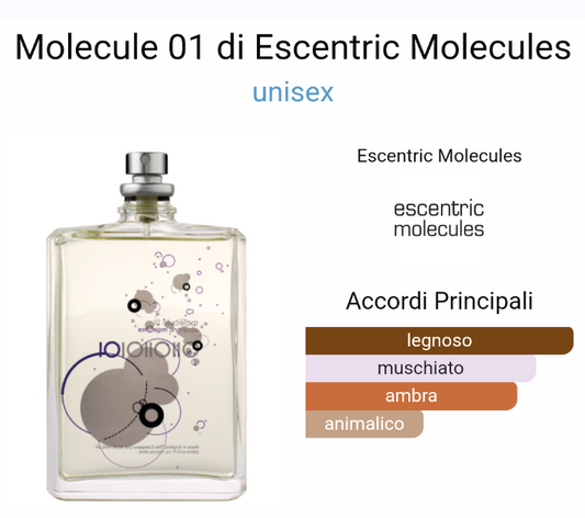Ispirato a Molecule 01 di Escentric Molecules