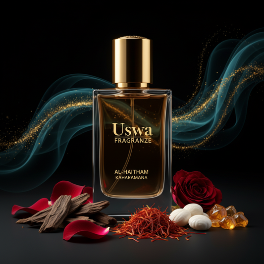 Profumo Unisex Ispirato a Al-Haitham di Kaharamana – EDP Oud Orientale 55ml | Uswa Fragranze