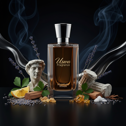 Profumo Uomo Ispirato a Sculpture Parfum di Nikos – Extrait De Parfum Orientale Fougère 55ml | Uswa Fragranze