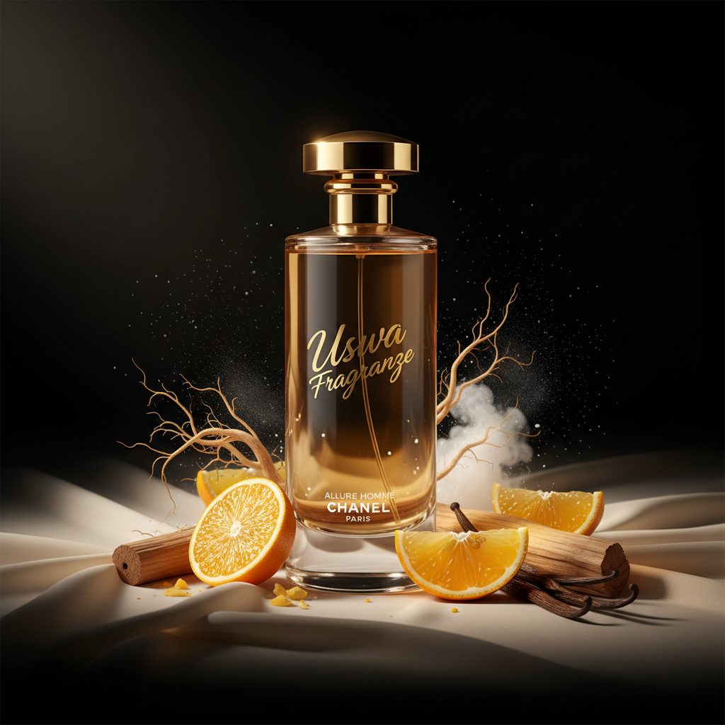 Profumo Uomo Ispirato a Allure Homme di Chanel – Extrait De Parfum Agrumato Fresco 55ml | Uswa Fragranze