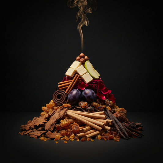 Check Please Mind Games – Piramide Olfattiva Orientale Legnoso