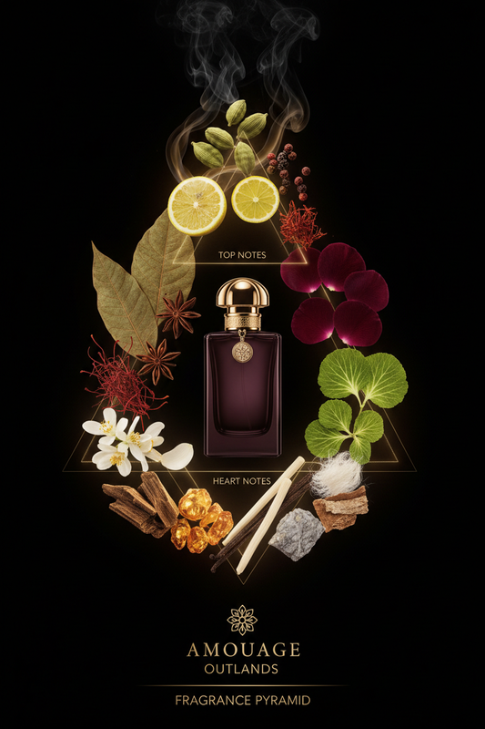 Note olfattive Outlands Amouage